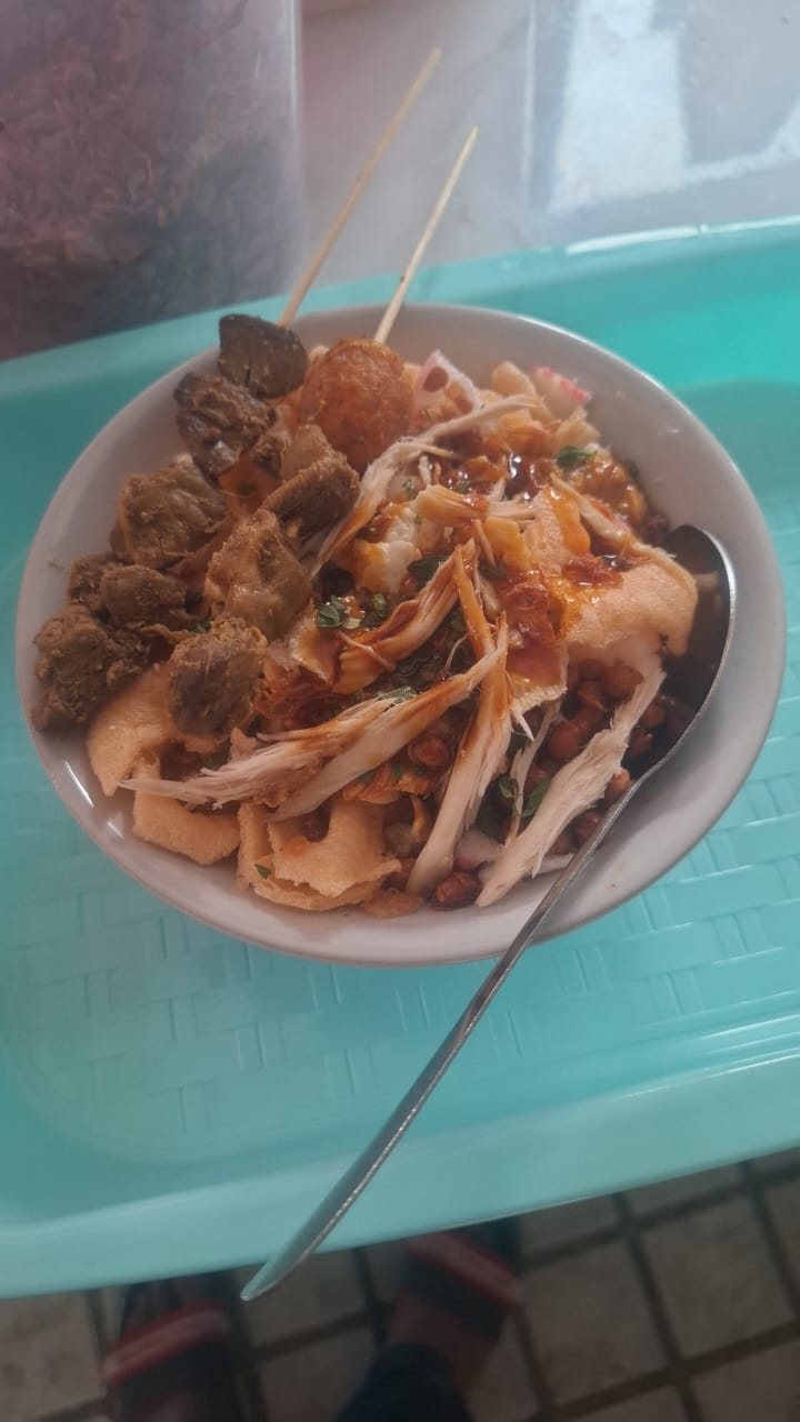 Bubur Ayam Spesial + Sate